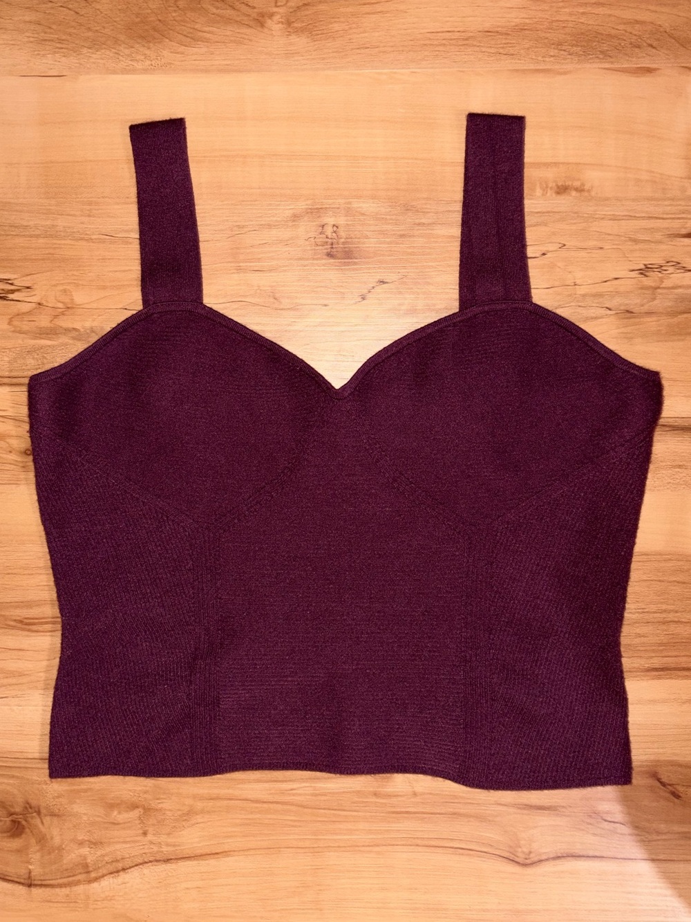 Express Sweetheart Neckline Sweater Tank